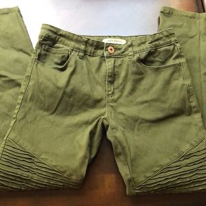 Forever 21 Green Jeans